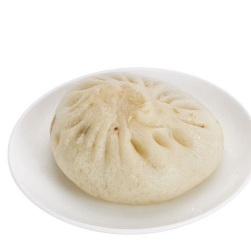 咸鲜的槐树花包子