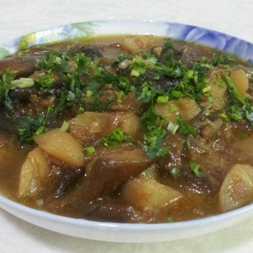 土豆炖茄子（原创）