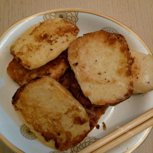 家常菜香煎馒头片