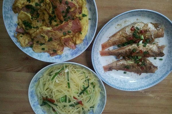 美味的煎红衫鱼