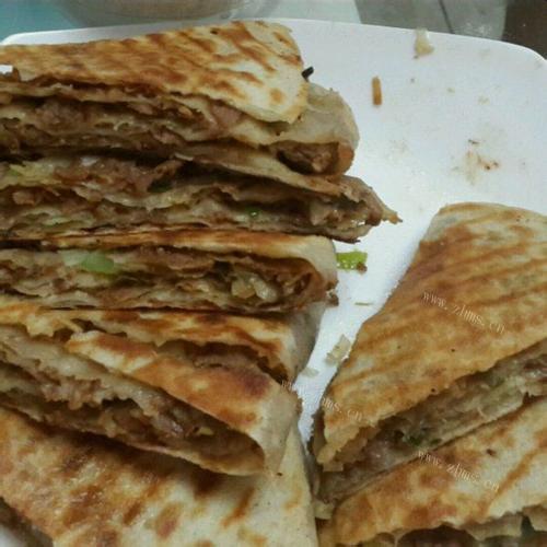 咸香的肉饼