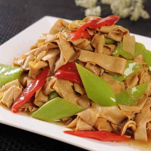 「首发」尖椒干豆腐
