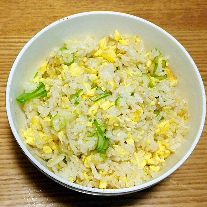 外婆教我做蛋炒饭做法