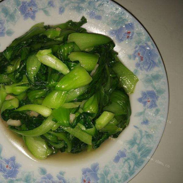 炒青菜（家庭版）