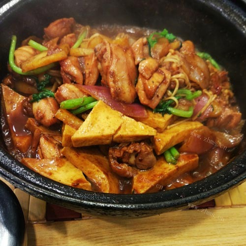 好吃的重庆鸡公煲 