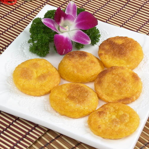 自制南瓜饼