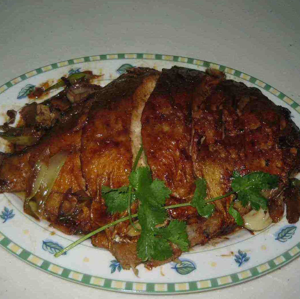 美味的红烧平鱼