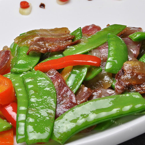 让人怀念的荷兰豆炒腊肉