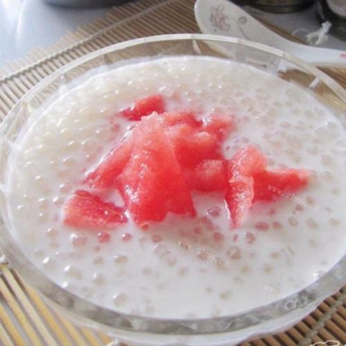 自己做的西瓜西米露