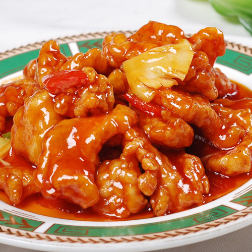 鲁菜京爆里脊