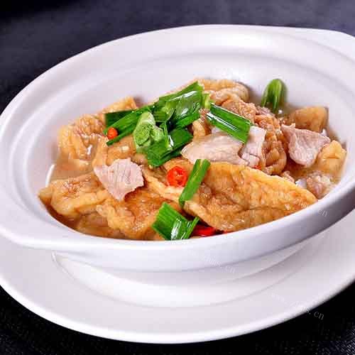 香辣的油豆腐