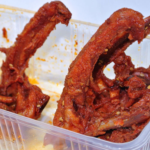 美味的鸭锁骨