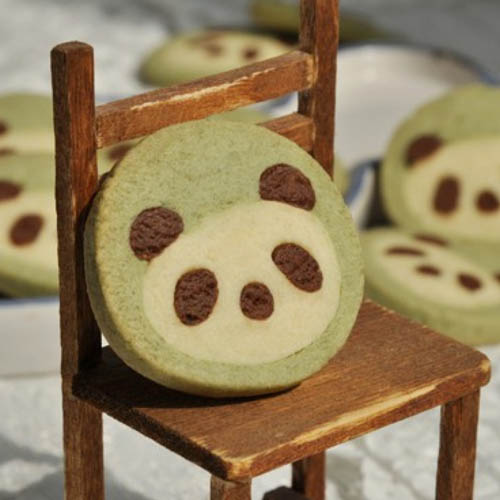 色味俱佳的熊猫饼干