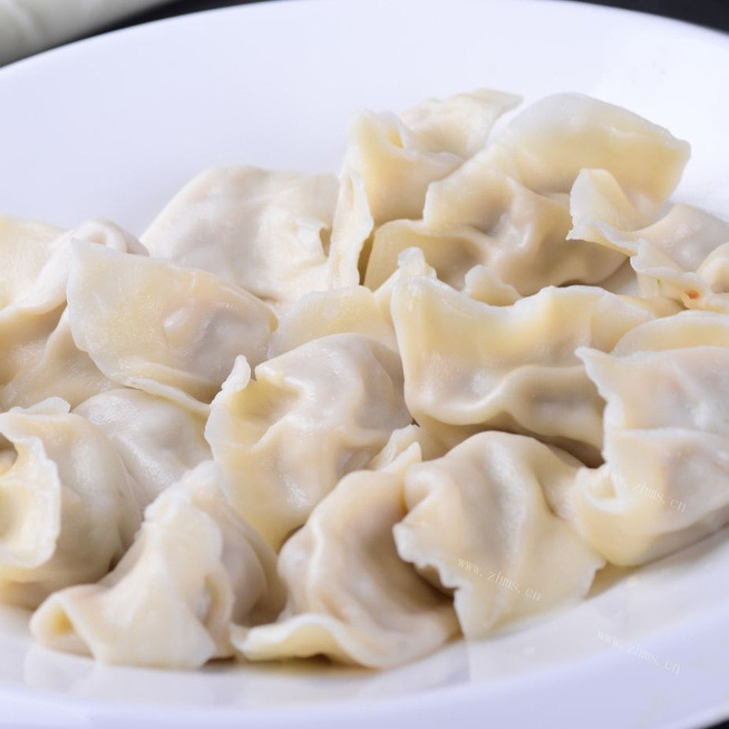 色香味具全的韭菜猪肉水饺