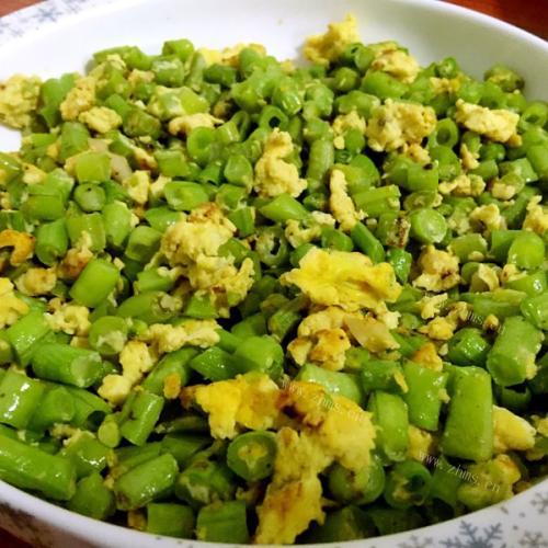 家常菜豆角炒鸡蛋