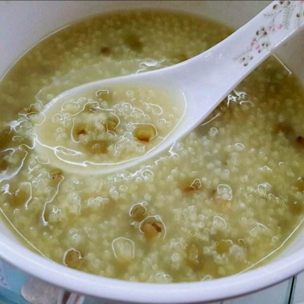 香喷喷的绿豆粥