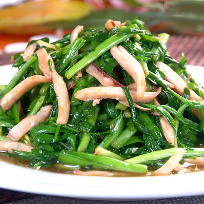 下饭的韭菜炒鱿鱼