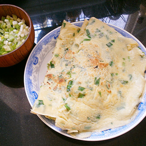 简单的韭菜煎饼