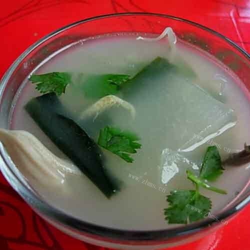 鲜香海带汤的做法