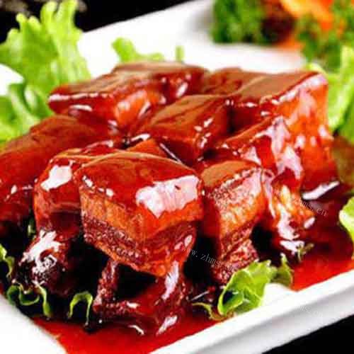 美味的红烧肉