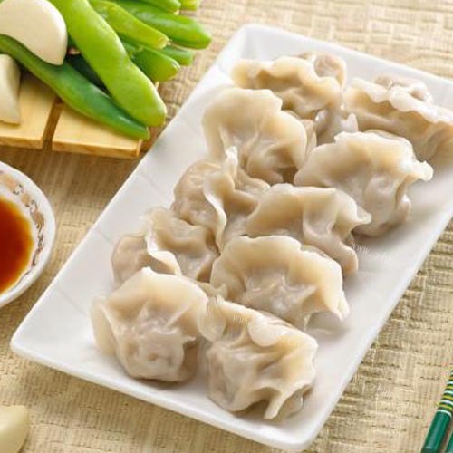 自己做的胡萝卜水饺