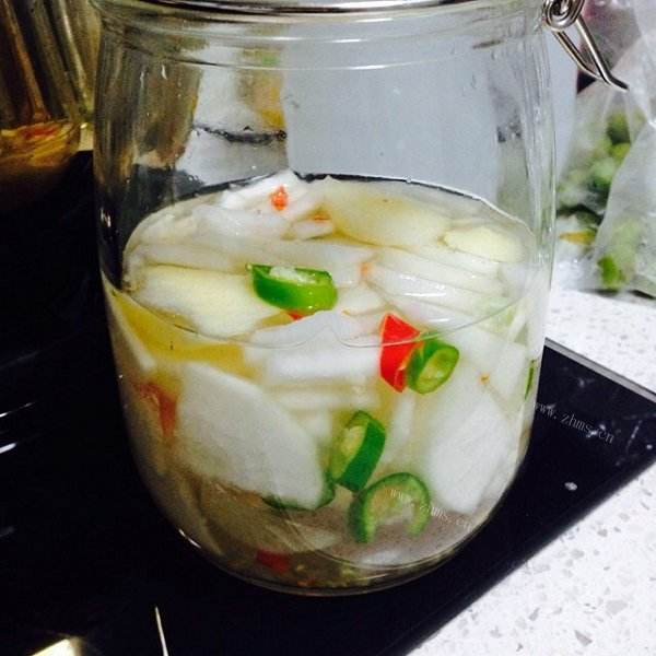 正宗的辣椒泡菜