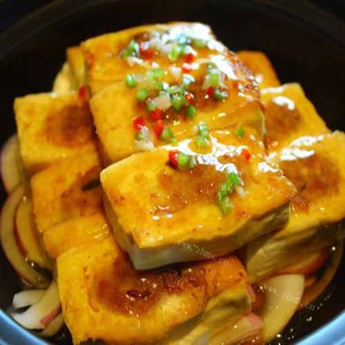 诱人的客家酿豆腐