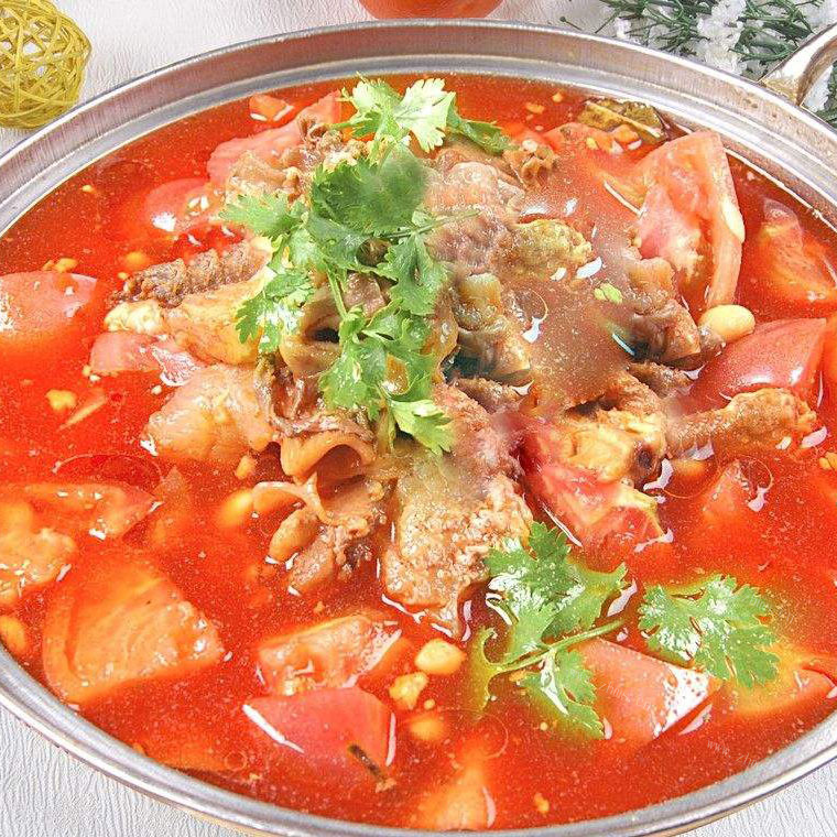 家常牛腩西红柿