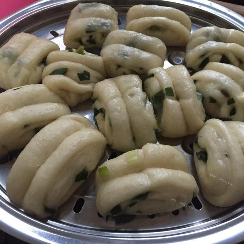 甜香的花卷馒头的做法