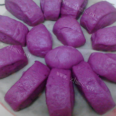 简单的紫薯馒头