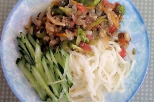 美味的炸酱面