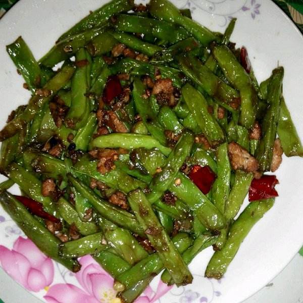 家常菜干煸豆角