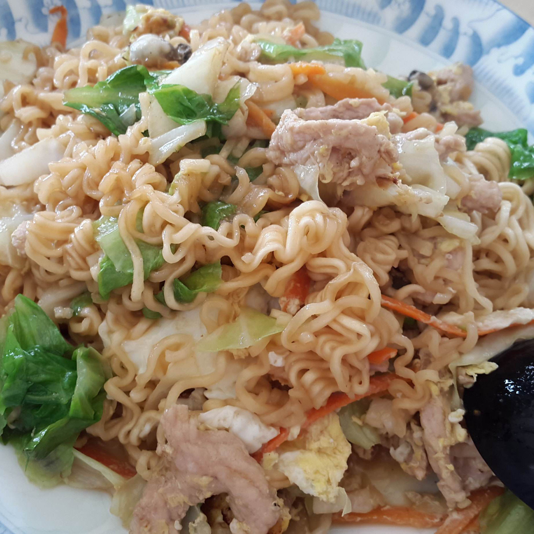 美味的炒方便面的做法