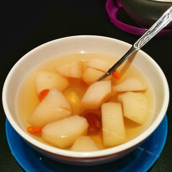 美味的雪梨糖水