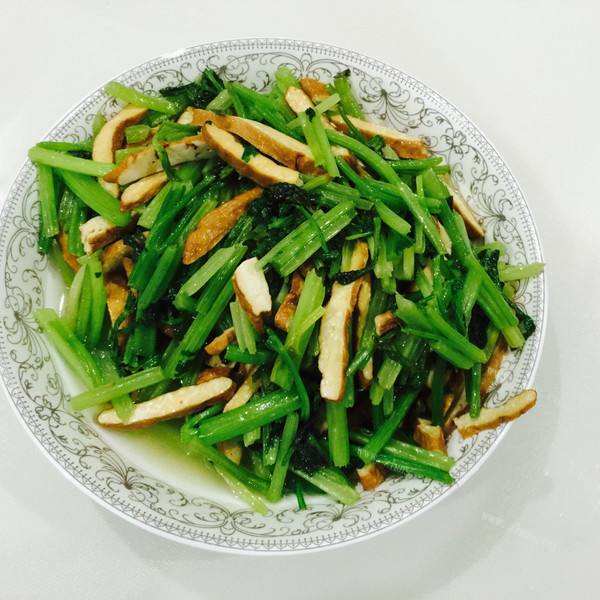 家常炒豆干