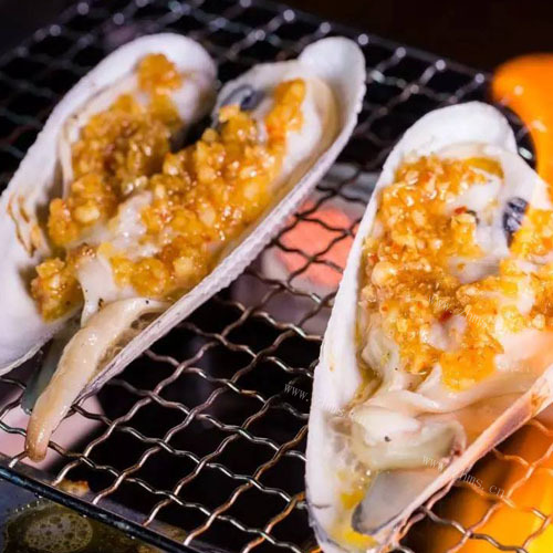 下酒菜烤海鲜