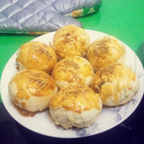 美味的板栗饼