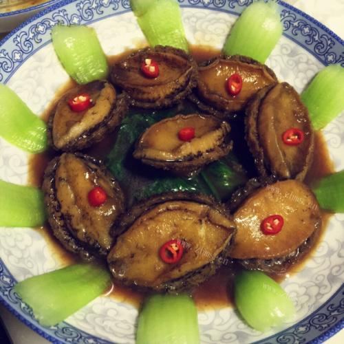 「自创」鲜鲍鱼的做法