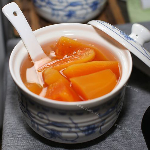 营养木瓜炖排骨