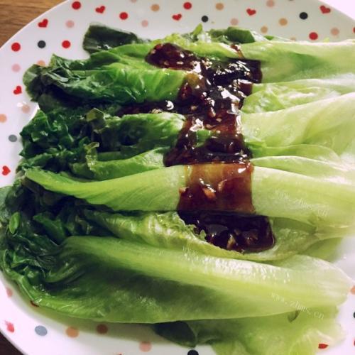家常菜蚝油生菜