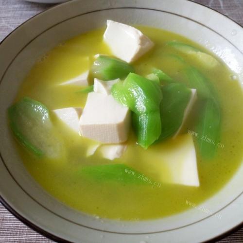 丝瓜豆腐汤