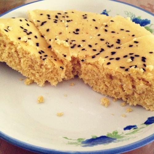 美味栗子椰蓉小米糕