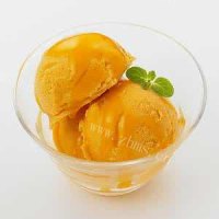 自己做的芒果冰淇淋