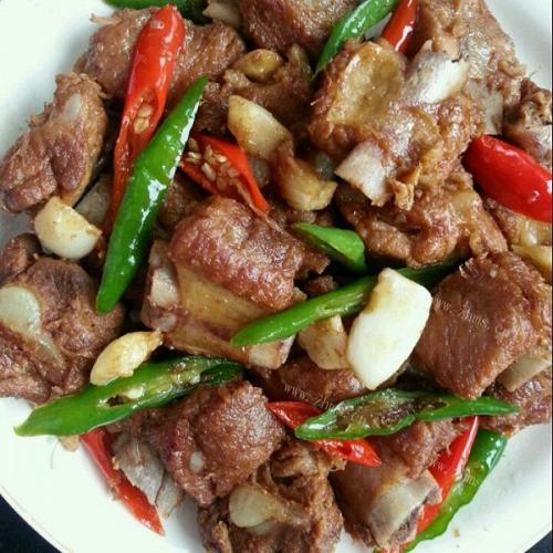 生炒排骨