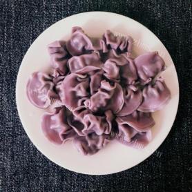 自制紫薯饺子
