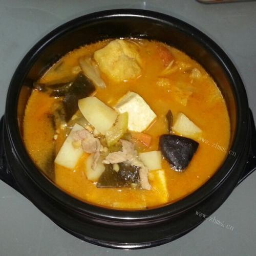 日式豆腐蘑菇酱汤