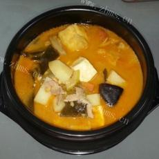日式豆腐蘑菇酱汤