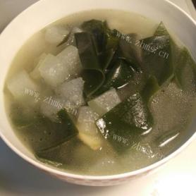 美味晚餐韩国海带汤的做法 