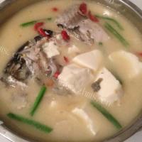 春节菜谱之鱼头豆腐汤