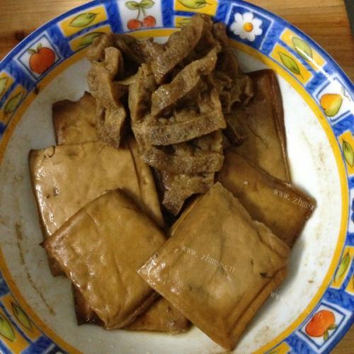 美味的茶香卤干